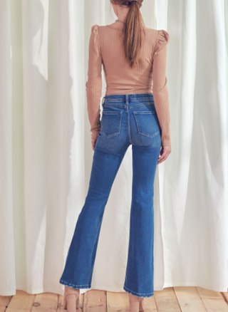 Petite Mid Rise Boot Cut
