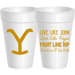 Yellowstone Pack of 10 Cups