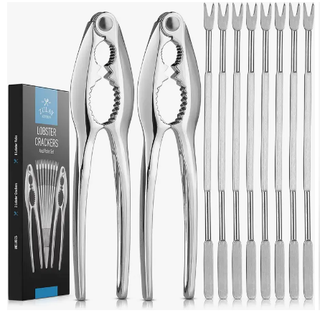 10 Piece Crab Crackers and Tools Set - Heavy duty