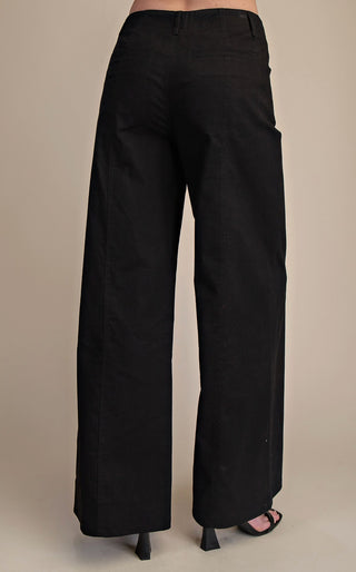 High Rise Wide Leg Pants
