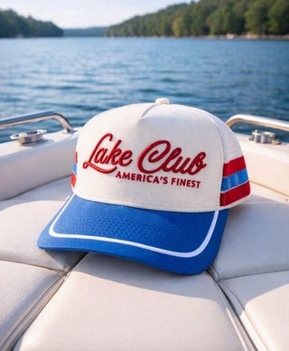Lake Club America's Finest Vintage Trucker Hat