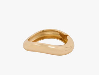 Editorial Hinge Bracelets- Gold