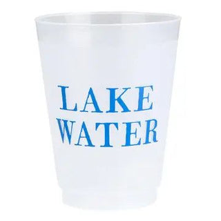 Lake Water - Set of 8 Frost Flex Cups