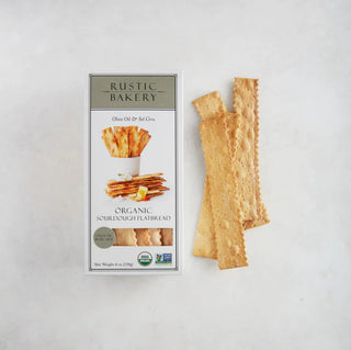Rustic Bakery Classic Flatbread Olive Oil & Sel Gris