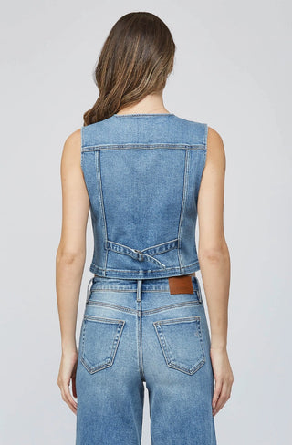 Fitted Denim Vest