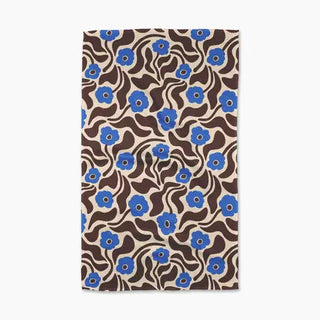 Dancing Blooms Tea Towel
