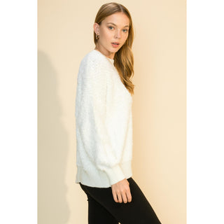 Off White Pullover Sweater