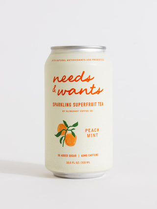 Sparkling Superfruit Tea- Peach Mint