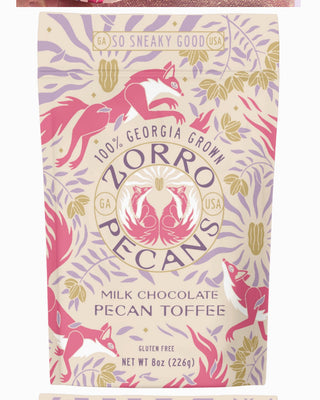 Chocolate Pecan Toffee- 8oz bag