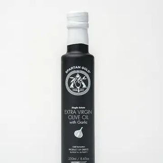 Ultra Premium Extra Virgin Garlic Olive Oil - Spartan Gold