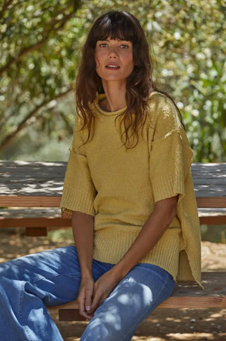 The Louella Short Sleeve Sweater