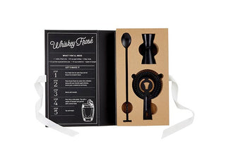 Barware Book Box-Matte Black