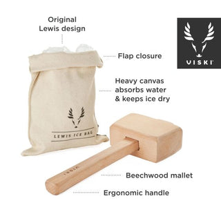 Lewis Ice Bag & Mallet