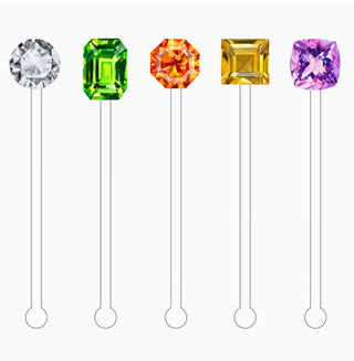 Gemstones Acrylic Stirs