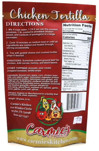 Chicken Tortilla Soup Mix