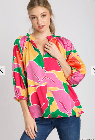 Fun Summer Time Blouse