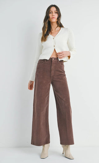 Wide Leg Corduroy