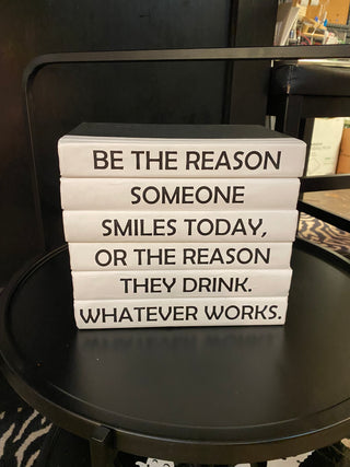 Be The Reason Book Stack