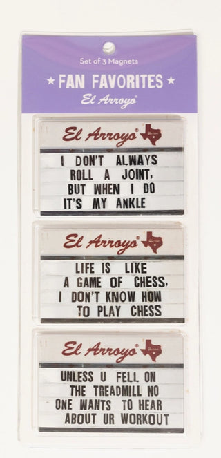 Magnet set- fan favorites