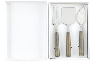 Driftwood Cheese Knife Set