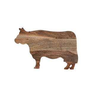 Cow Wooden Cutting Board - Acacia
