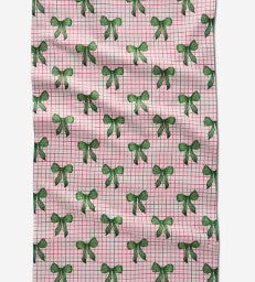 Ribbon and Cheer Tea Towel