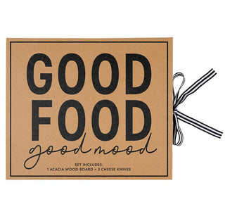 Cheese Board w/ Knives Box