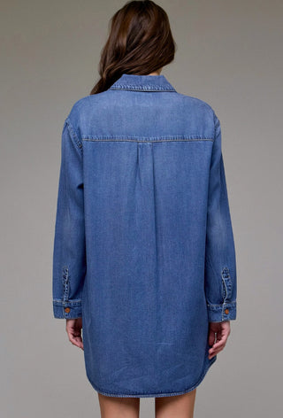 Super Soft Oversized Shirt Dress