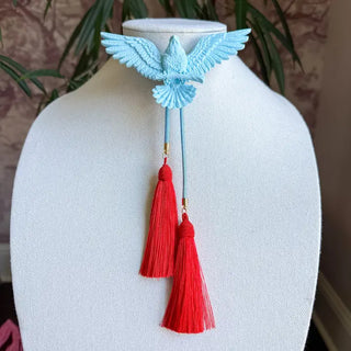 Eagle Bolo Baby Blue with Baby Blue & Red