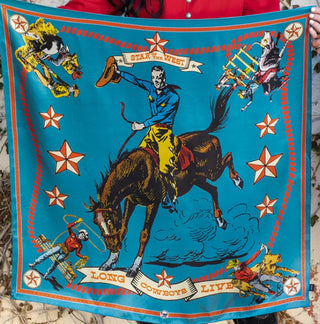 Star of the West- Turquoise/Shorty 26"x26"