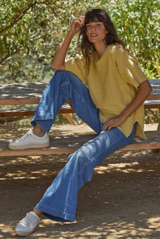 The Louella Short Sleeve Sweater