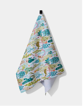 Desert On Holiday Tea Towel