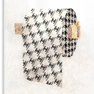 Fashion Glam Toilet Paper Design - 13x19