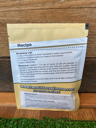 Crackalacka Cheesy Garlic Seasoning