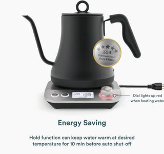 Matte Black Electric Kettle