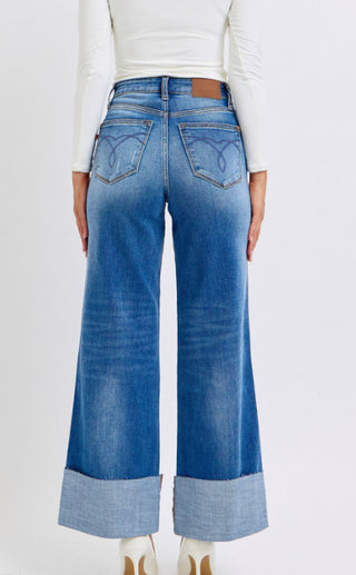 HW Retro Wide Leg w/ Cuff