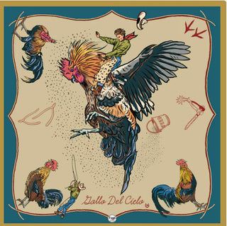 Gallo De Cielo- Tan/Shorty 26"x26"