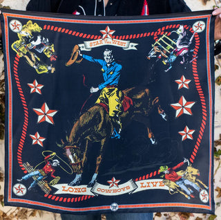 Star of the West-  Shorty 26"x26" Black