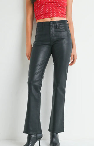 Coated Slim Bootcut