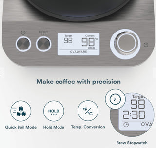 Matte Black Electric Kettle
