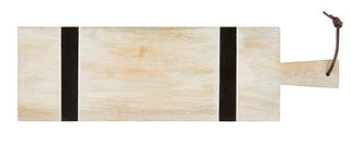 Black + Natural Rectangle Board