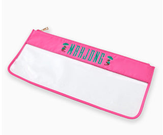 Pink Monkey Mahjong Bag