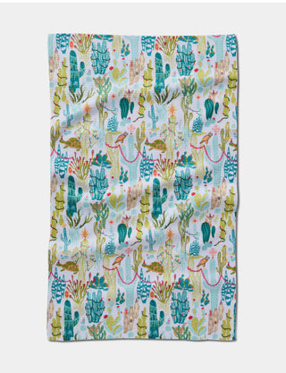 Desert On Holiday Tea Towel