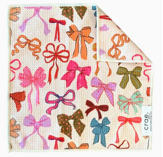 Perfectly Tied: Double-Sided Washcloth