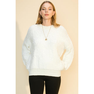 Off White Pullover Sweater