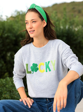 Grey Lucky Sweatshirt