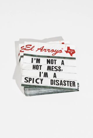 Cocktail Napkins (Pack of 20) - Spicy Disaster