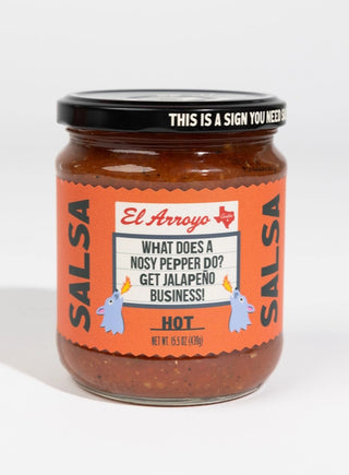 16oz Salsa-Hot